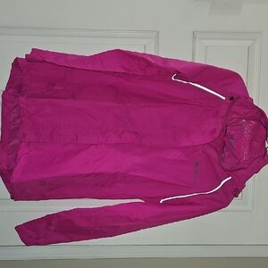Women's Fuchsia Rain Jacket